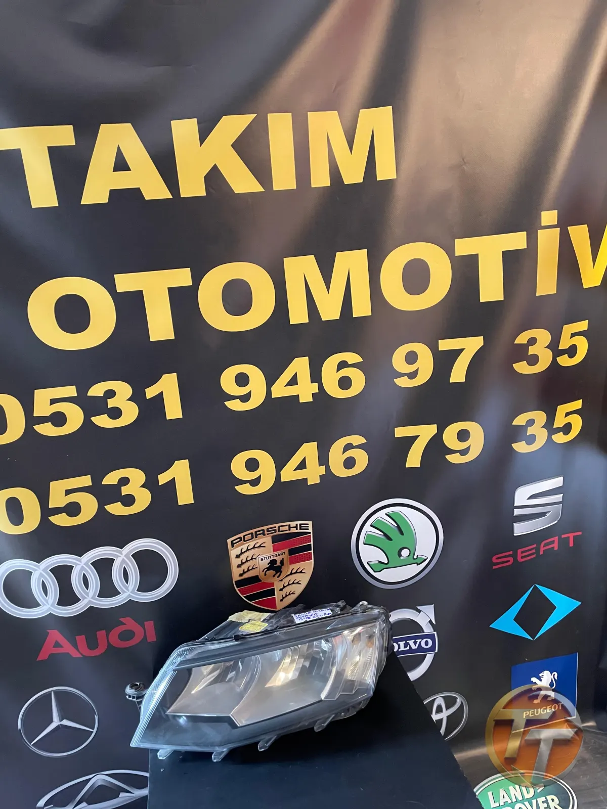SKODA OCTAVİA SOL FAR  2013-2018 5E1941015