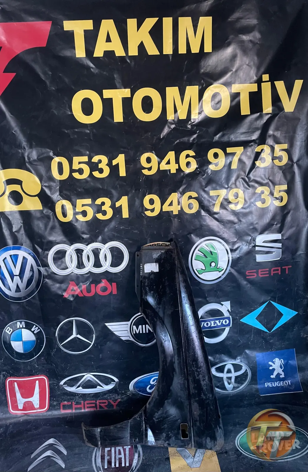 VOLKSWAGEN PASSAT B3 SOL ÖN ÇAMURLUK