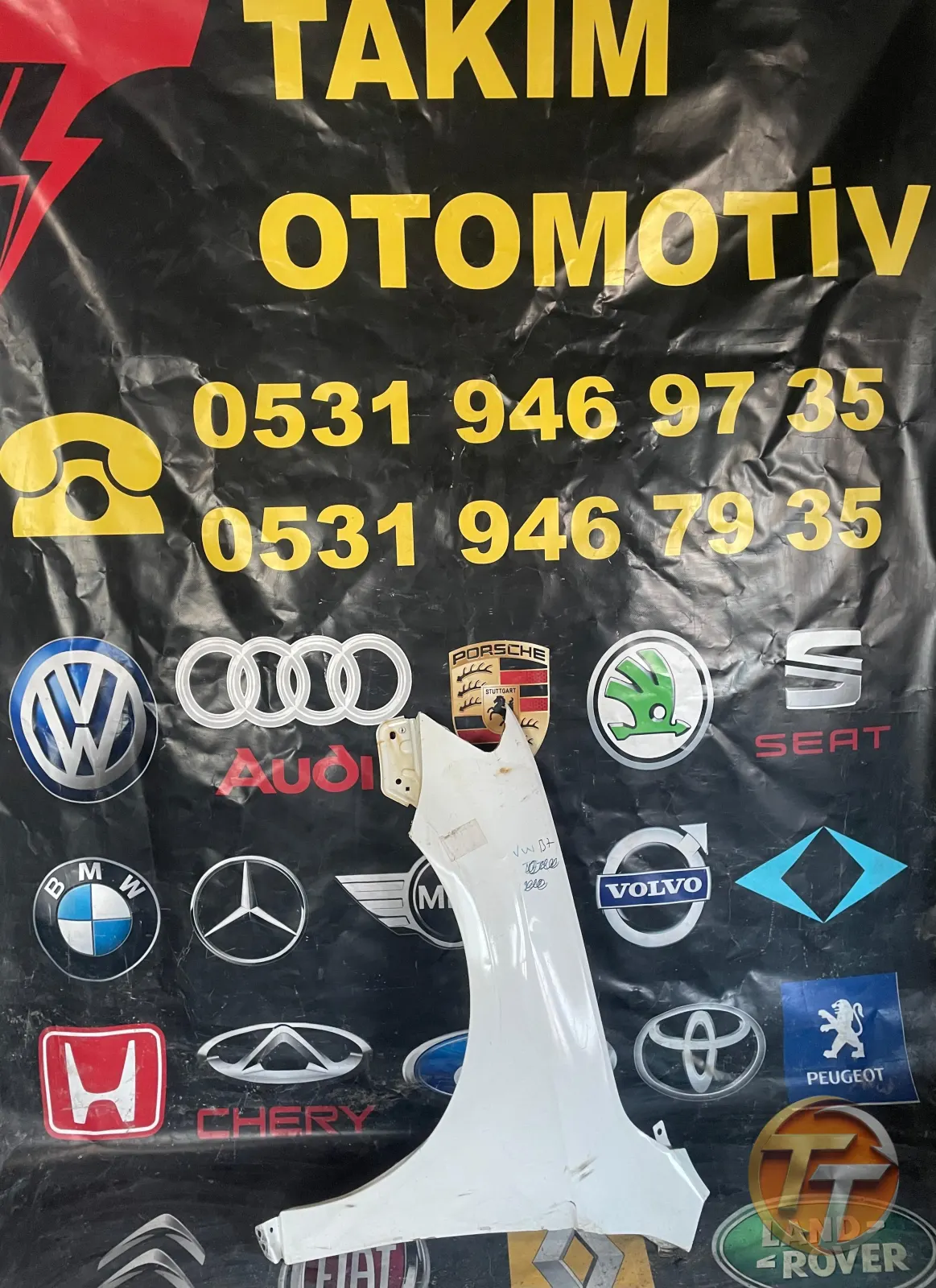 VOLKSWAGEN PASSAT B7 SOL ÖN ÇAMURLUK