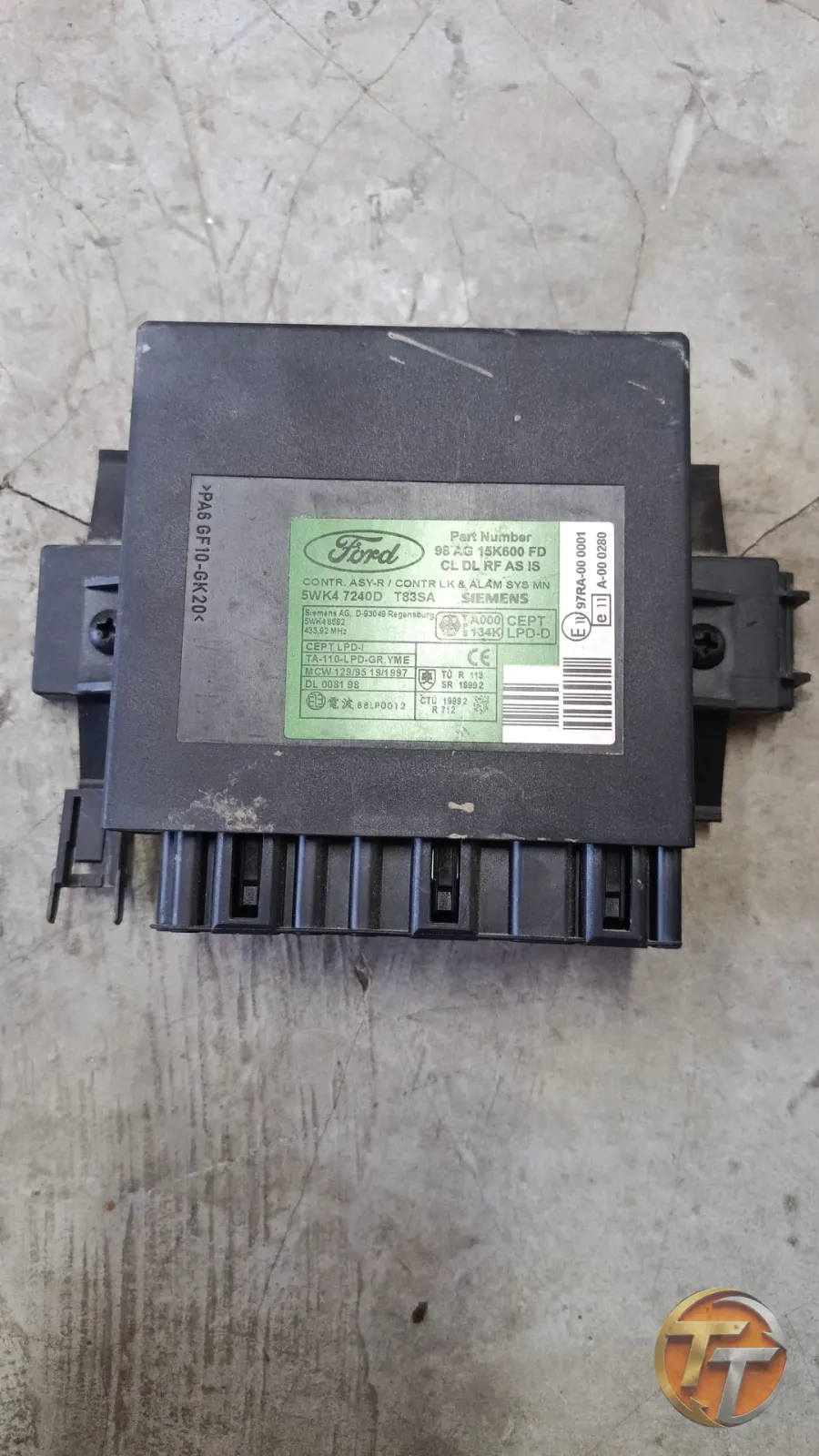 Ford focus merkez. Kilit beyni
