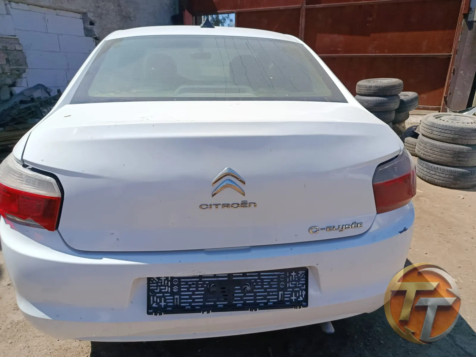 Citroen arka bagajı kapağı