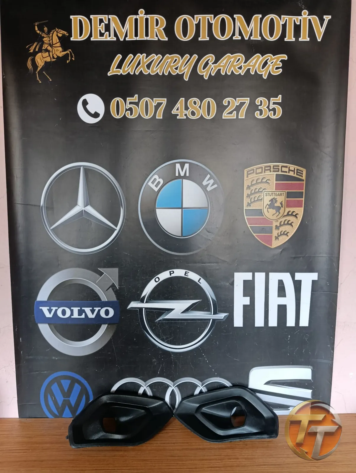 FORD COUİRER MAKYAJLI SAĞ SOL SİS KAPAĞI SIFIR ORJİNAL