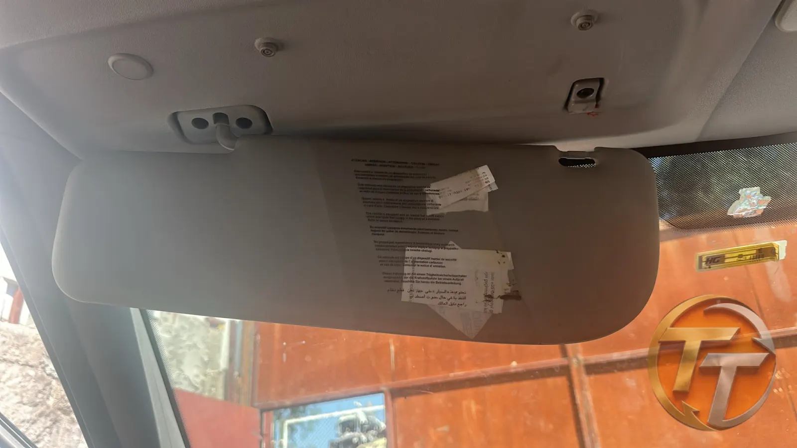 Fiat Doblo sol ön güneşlik