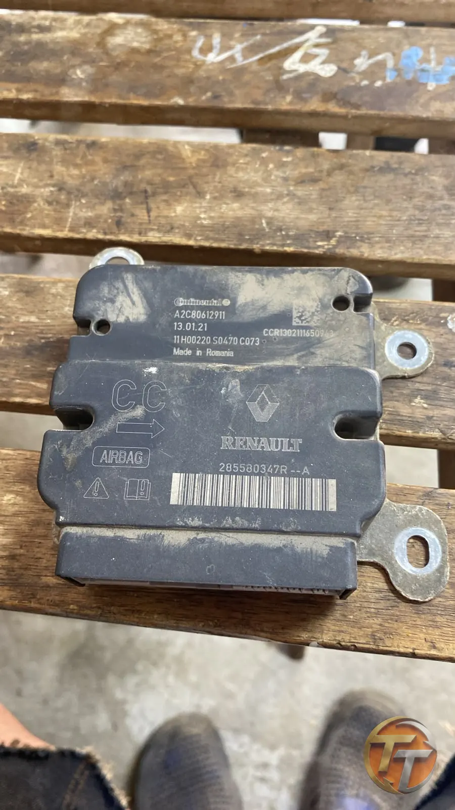 Sandero Airbag beyni
