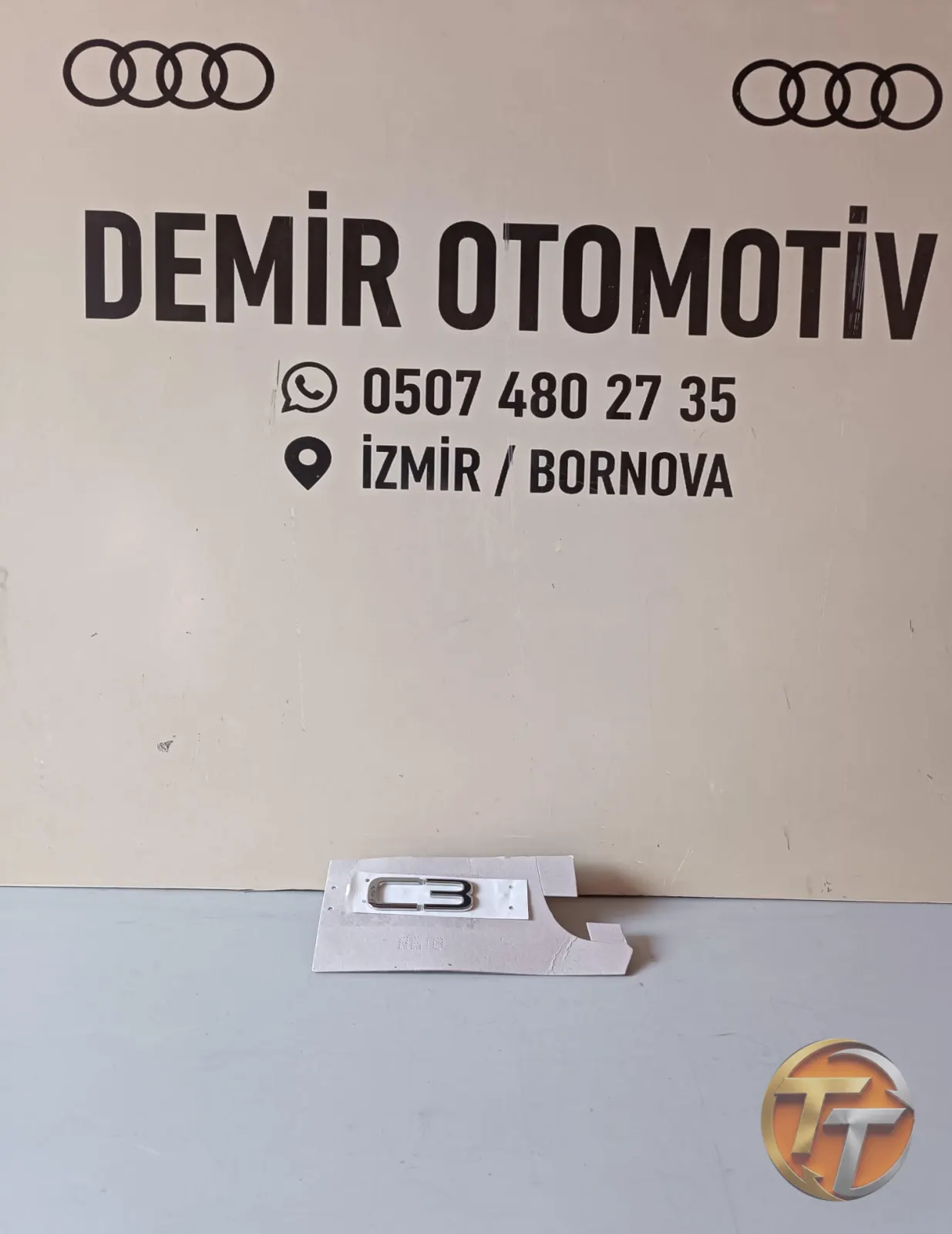 CİTROEN C3 BAGAJ MARKA YAZISI 9818228780