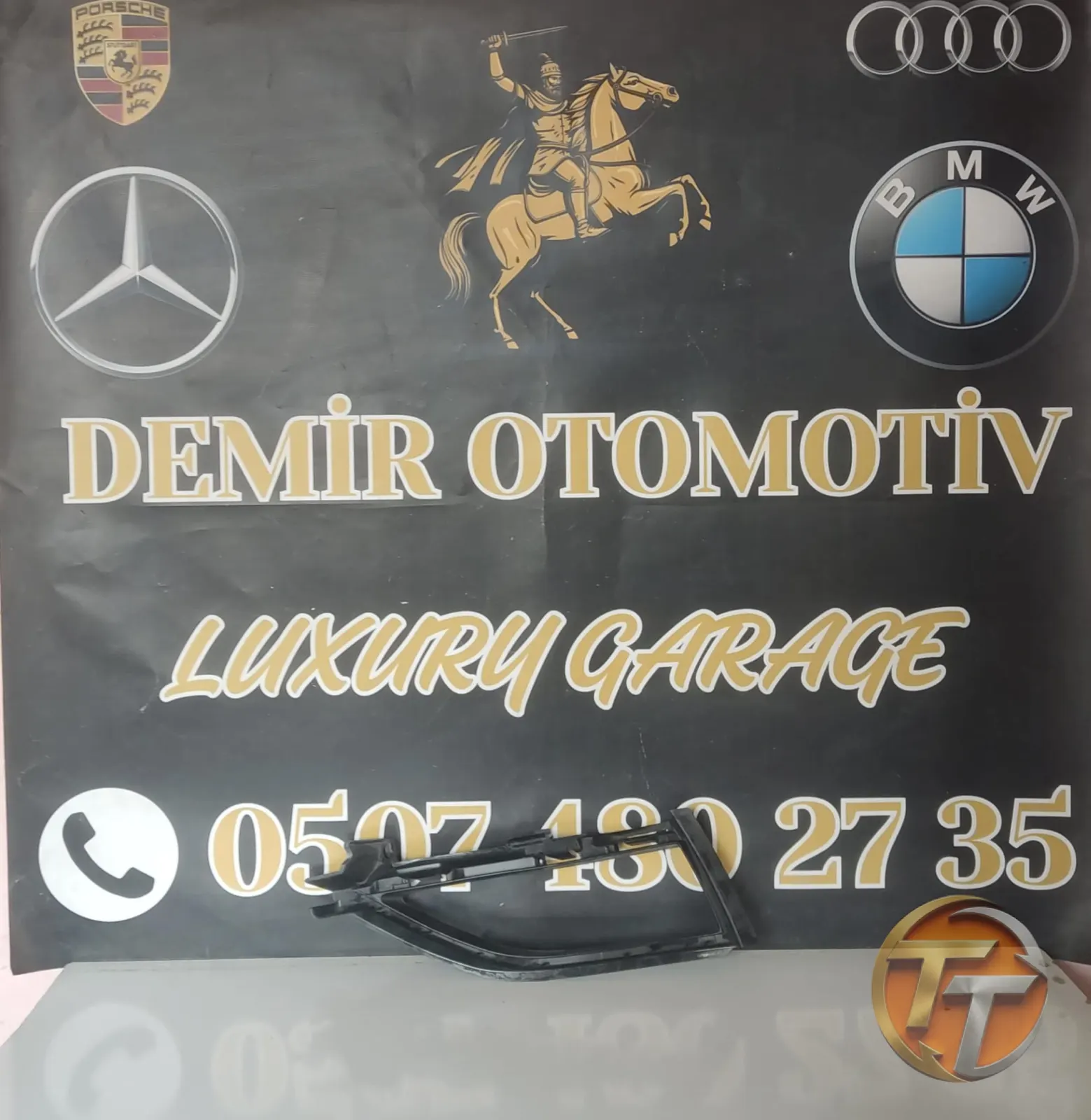 VOLKSWAGEN GOLF 7.5 SOL SİS ÇERÇEVESİ SIFIR ORJİNAL 5G0853211H