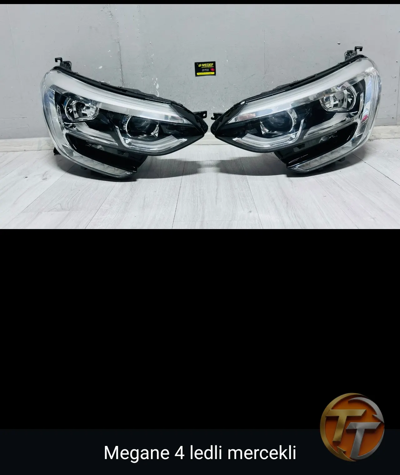 Renault Megane 4 LED Mercekli Far Takımı