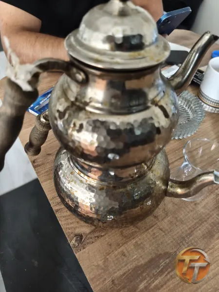 BAKIR ALT ÜST ÇAYDANLIK