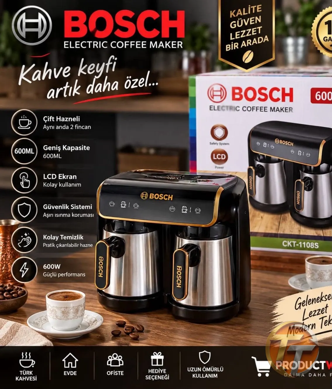 BOSCH KAHVE MAKINESI