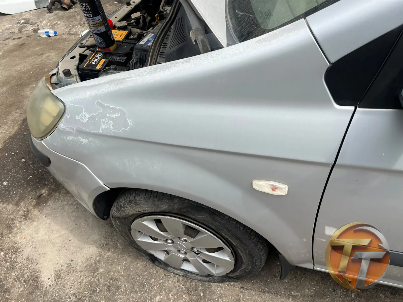Hyundai getz sol ön çamurluk
