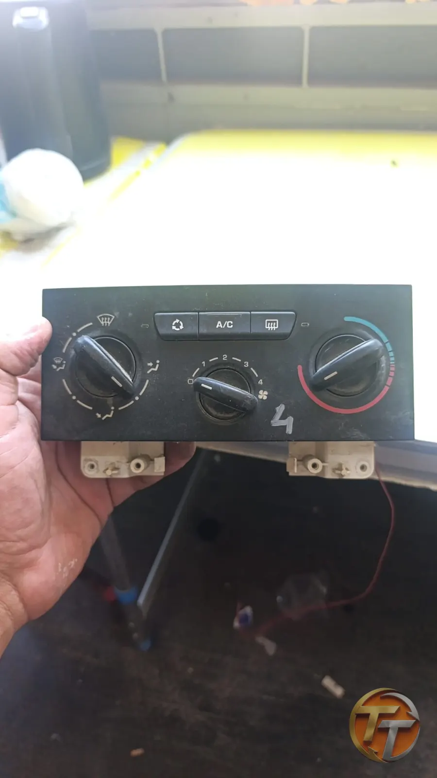 Citroen C4 klima kontrol paneli