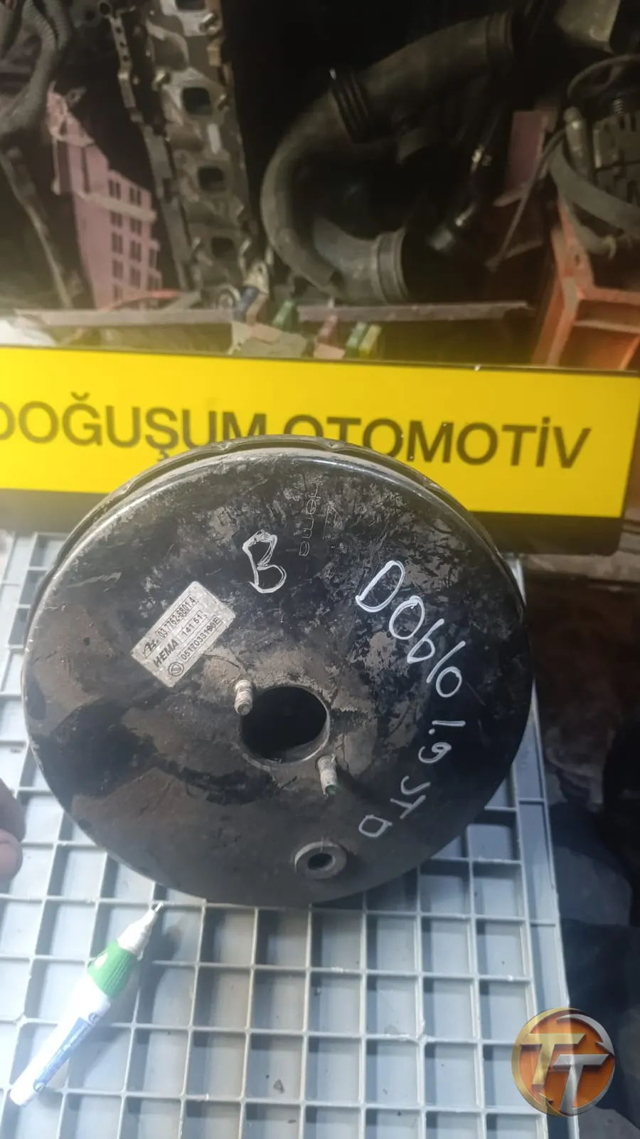 Doblo 1.9 JTD Fren Vakumu