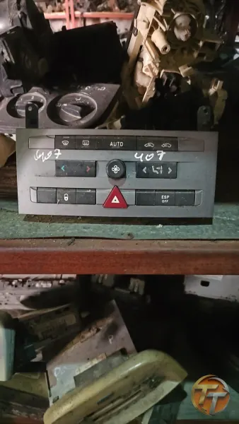 Peugeot 407 klima Düğmeleri