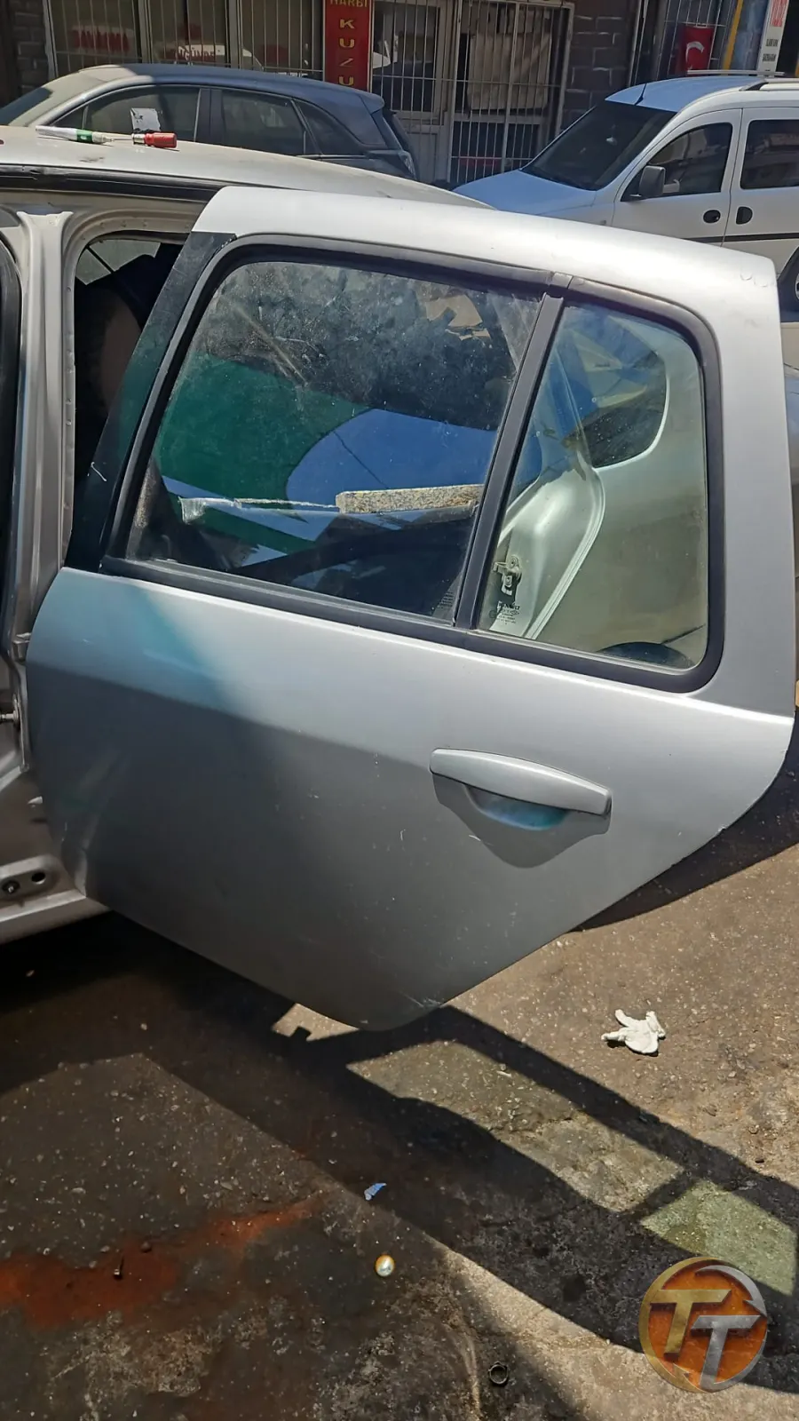 Renaultayla kasa sol arka kapı