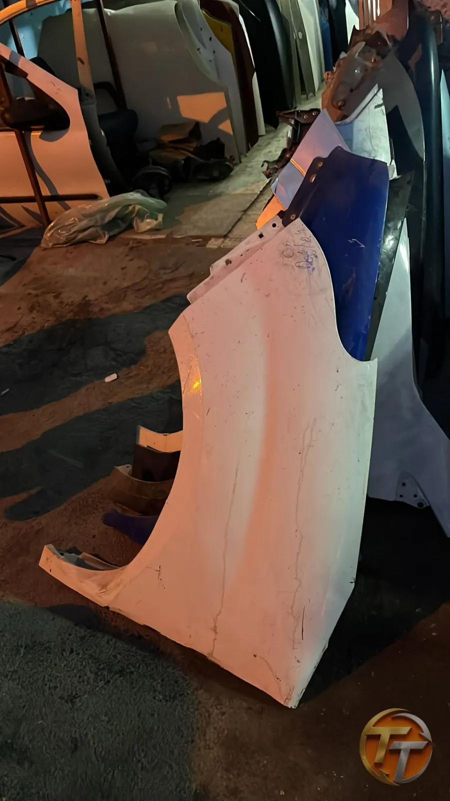 Fiat doblo genis aile sol ön camurluk