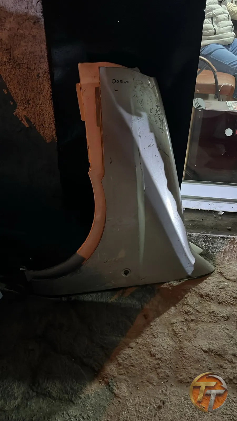 Doblo 2 sol ön camurluk orjşnal temiz