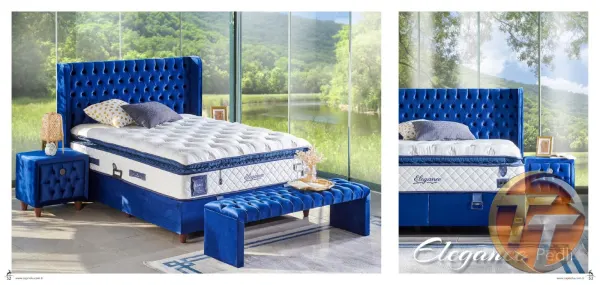 ELAGANCE PEDLİ YATAK BAZA