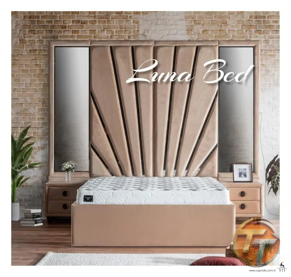 LUNA BED YATAK BAZA