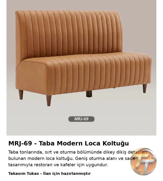 MRJ-69 Taba Modern Loca Koltuğu