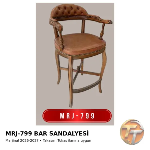 MRJ-799 Bar Sandalyesi