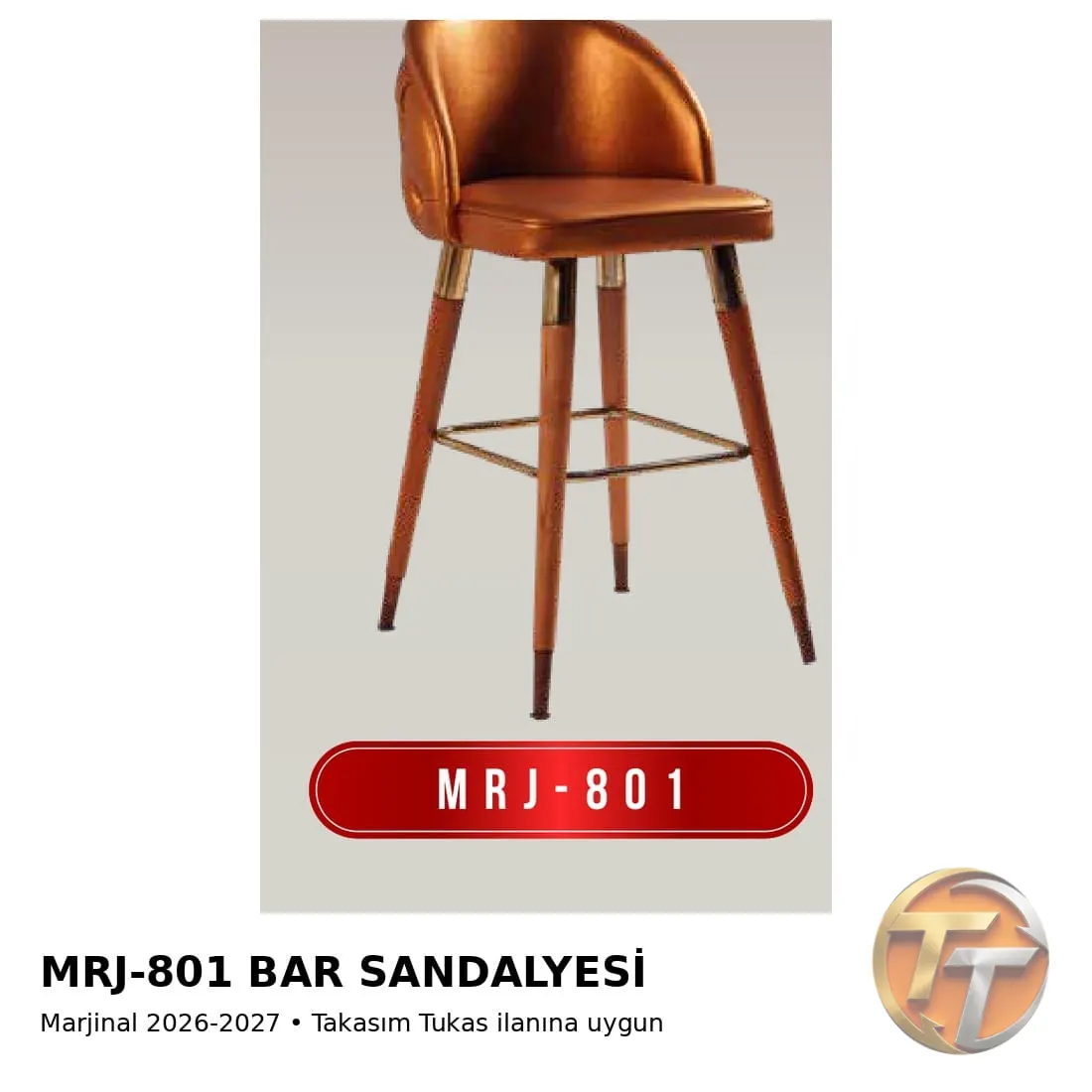 MRJ-801 Bar Sandalyesi