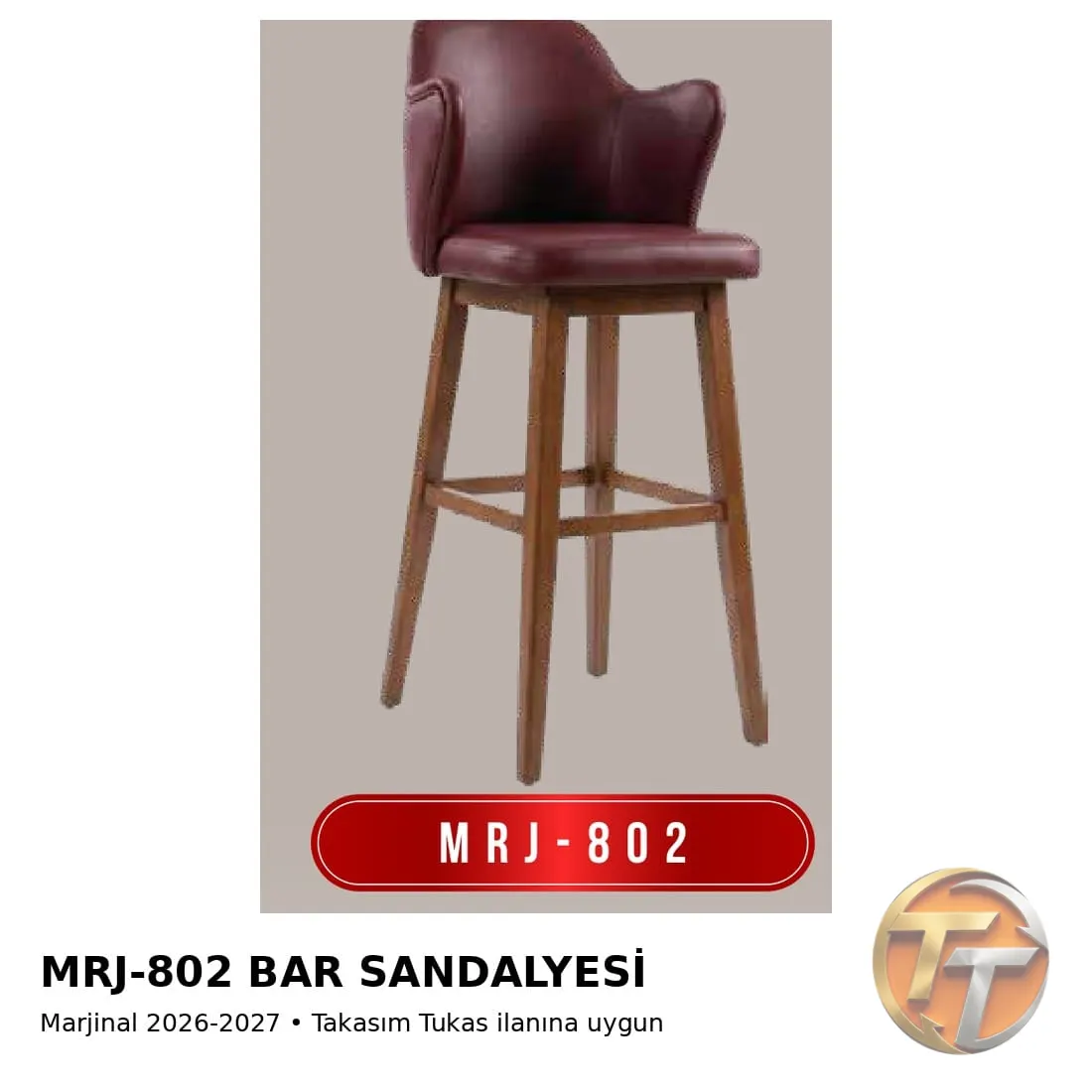 MRJ-802 Bar Sandalyesi