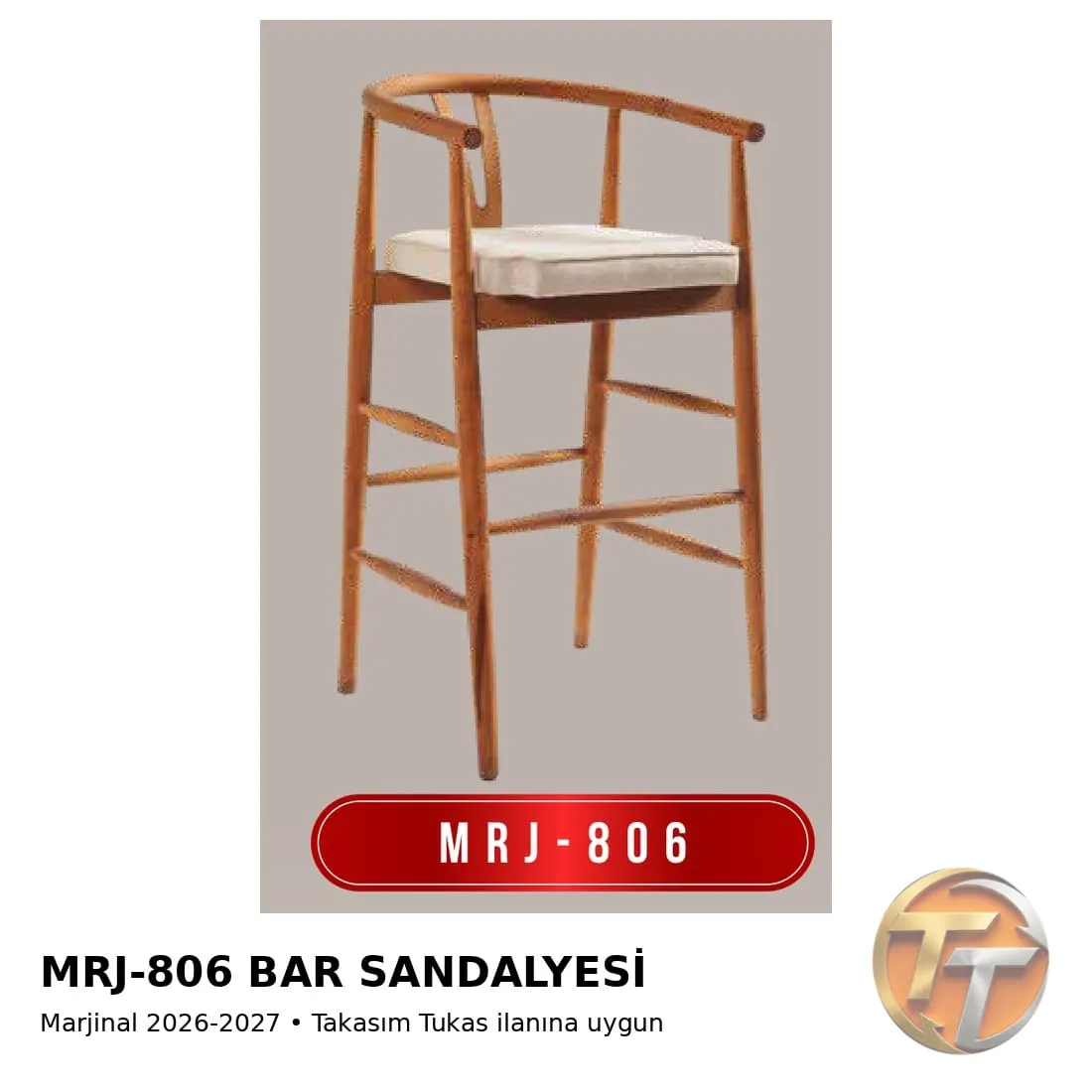 MRJ-806 Bar Sandalyesi
