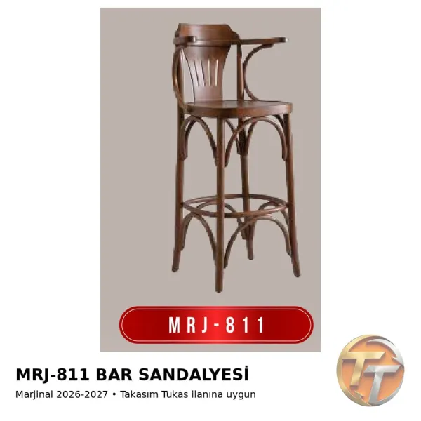 MRJ-811 Bar Sandalyesi
