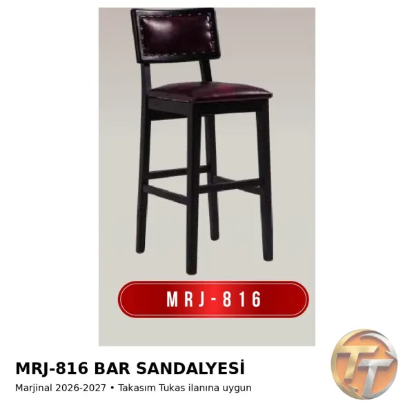 MRJ-816 Bar Sandalyesi