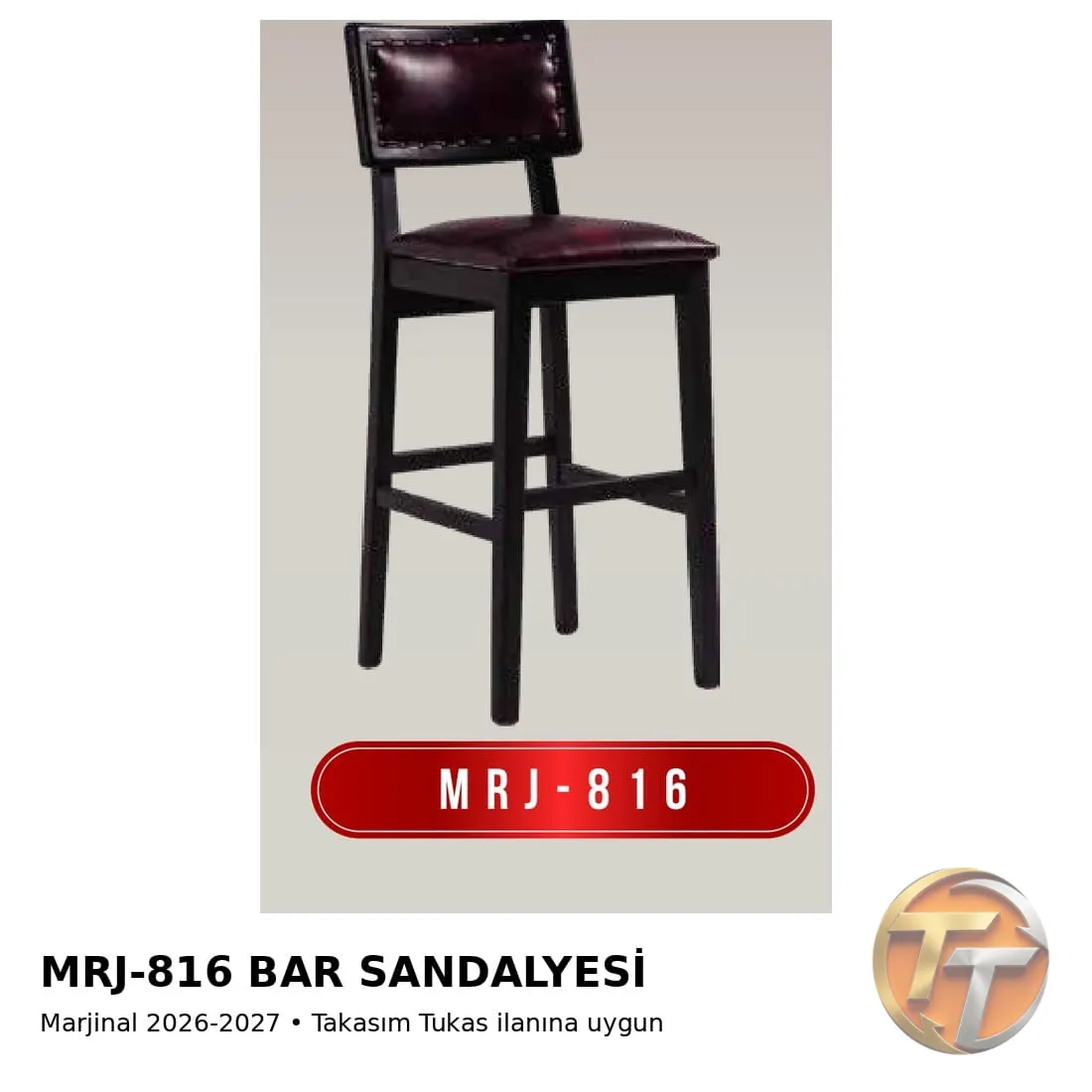 MRJ-816 Bar Sandalyesi