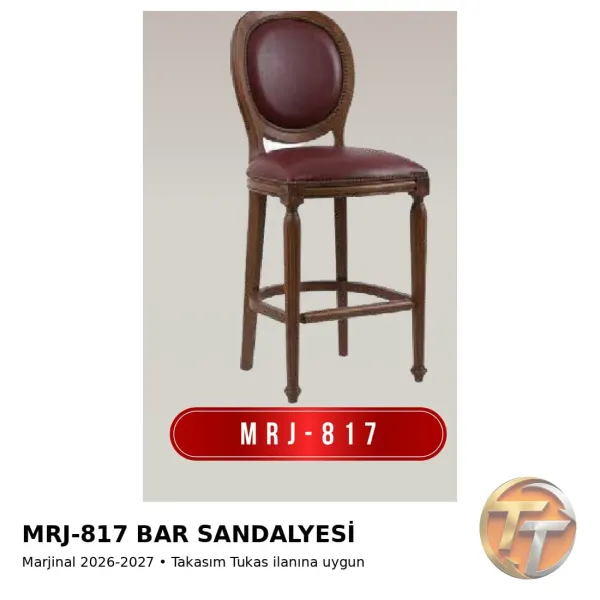 MRJ-817 Bar Sandalyesi