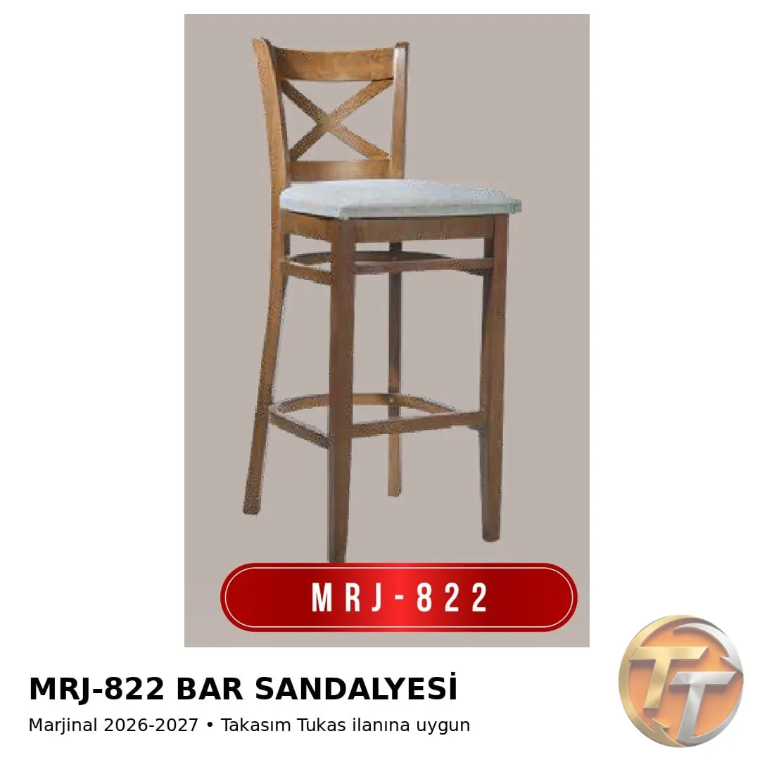MRJ-822 Bar Sandalyesi