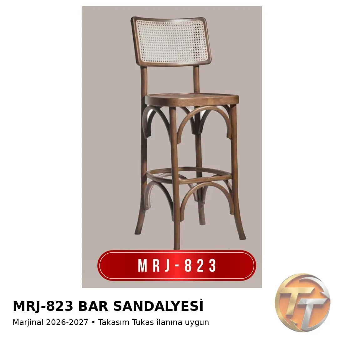 MRJ-823 Bar Sandalyesi