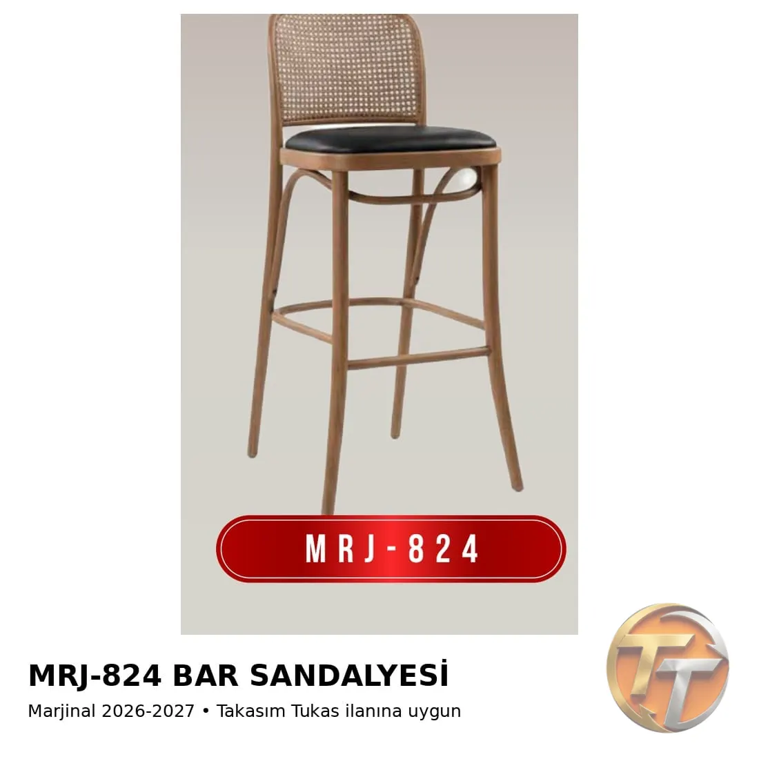 MRJ-824 Bar Sandalyesi