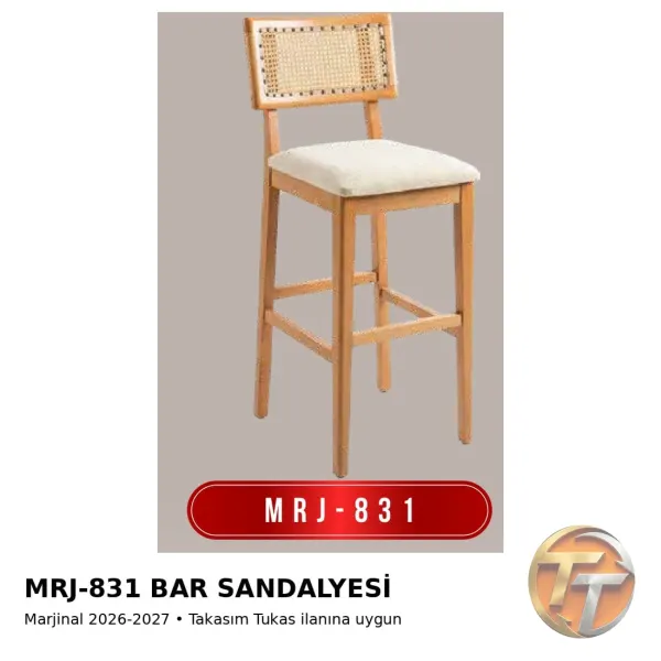 MRJ-831 Bar Sandalyesi