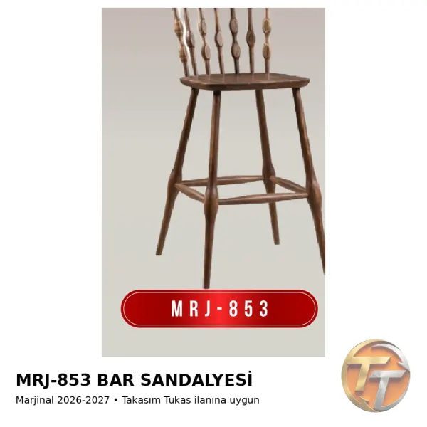 MRJ-853 Bar Sandalyesi