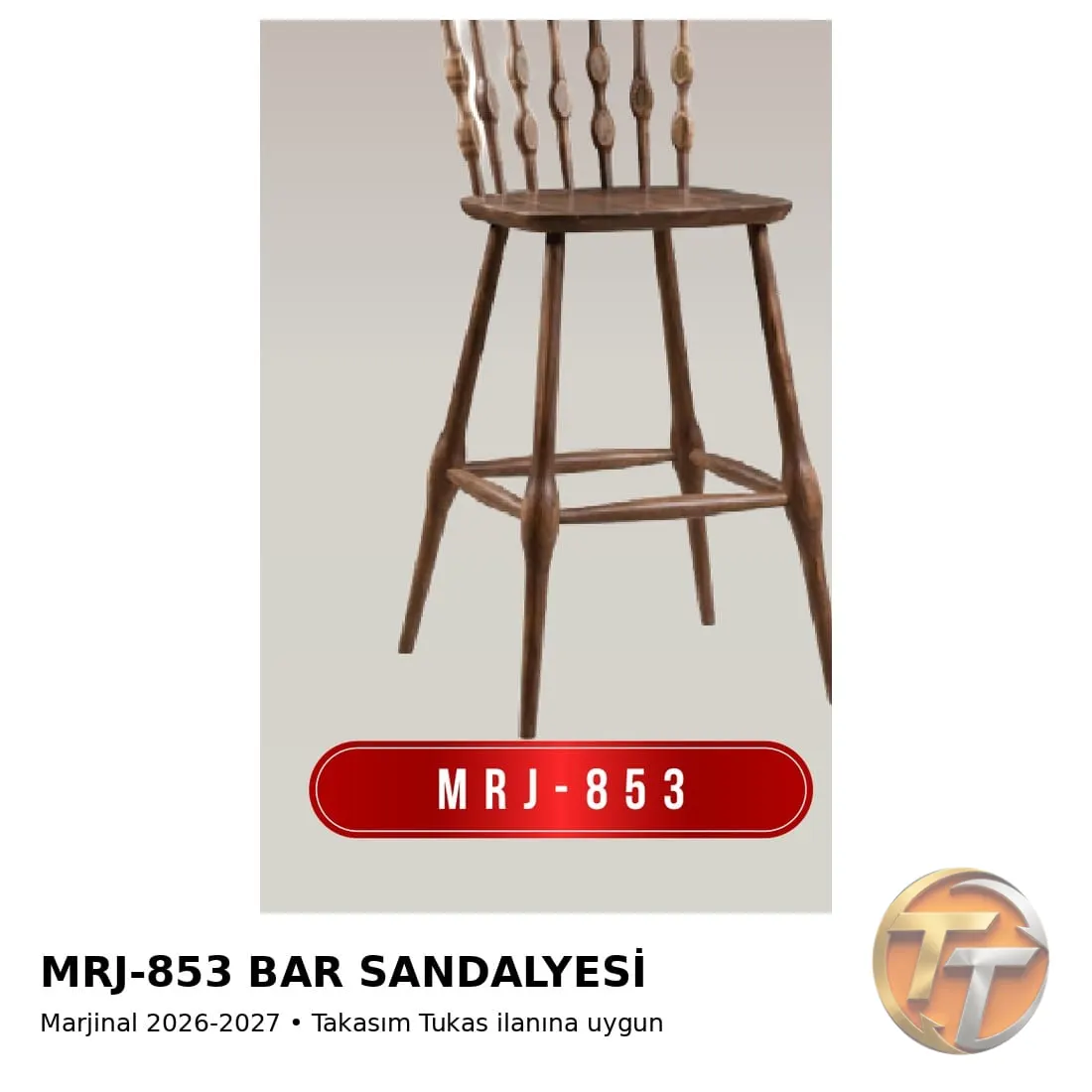MRJ-853 Bar Sandalyesi