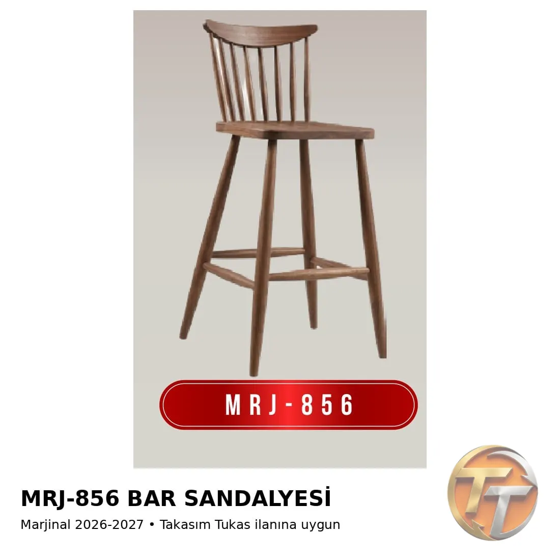 MRJ-856 Bar Sandalyesi