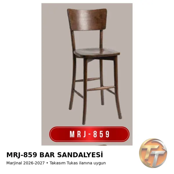 MRJ-859 Bar Sandalyesi
