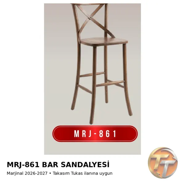 MRJ-861 Bar Sandalyesi