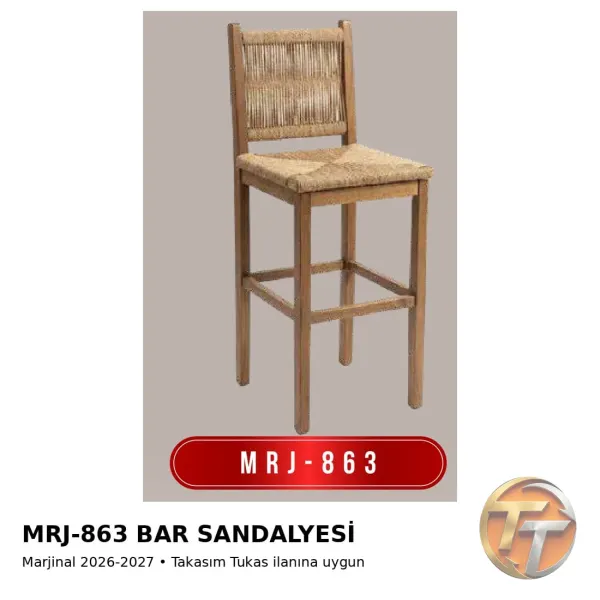 MRJ-863 Bar Sandalyesi