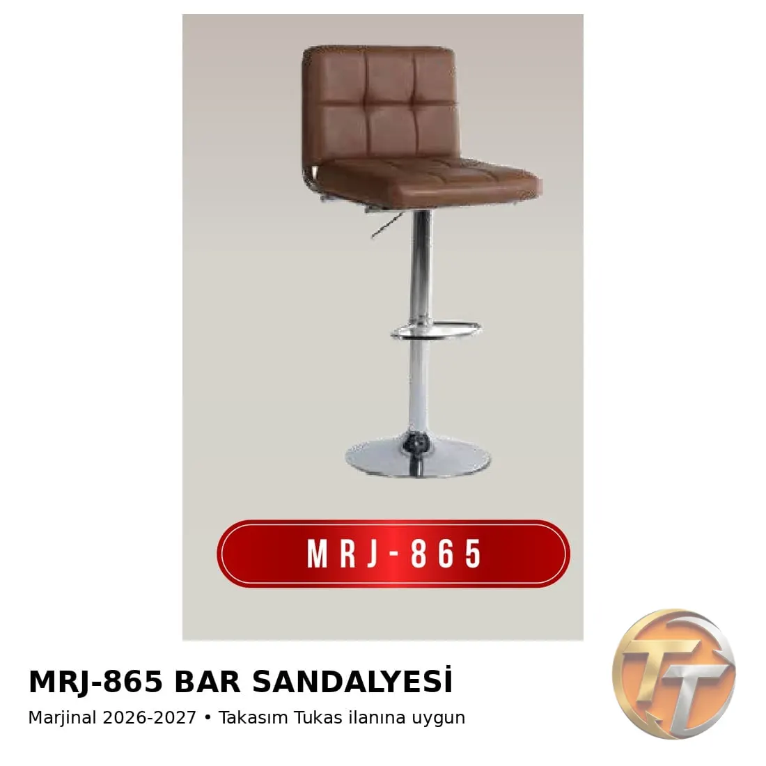 MRJ-865 Bar Sandalyesi