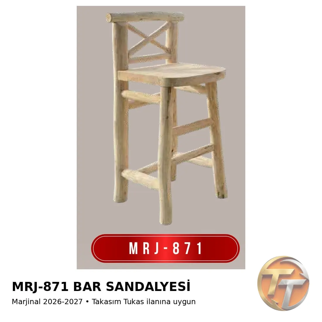 MRJ-871 Bar Sandalyesi