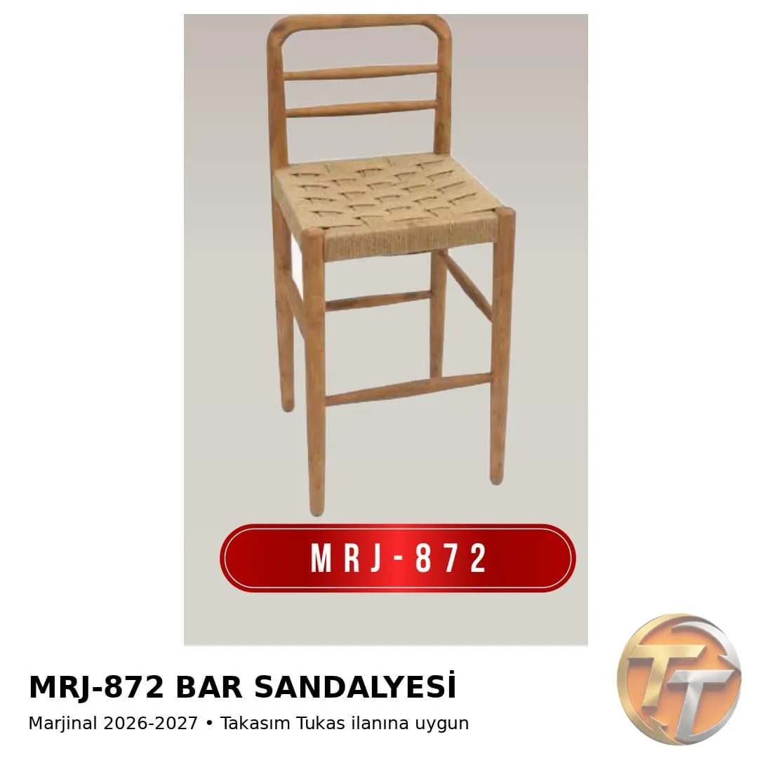 MRJ-872 Bar Sandalyesi