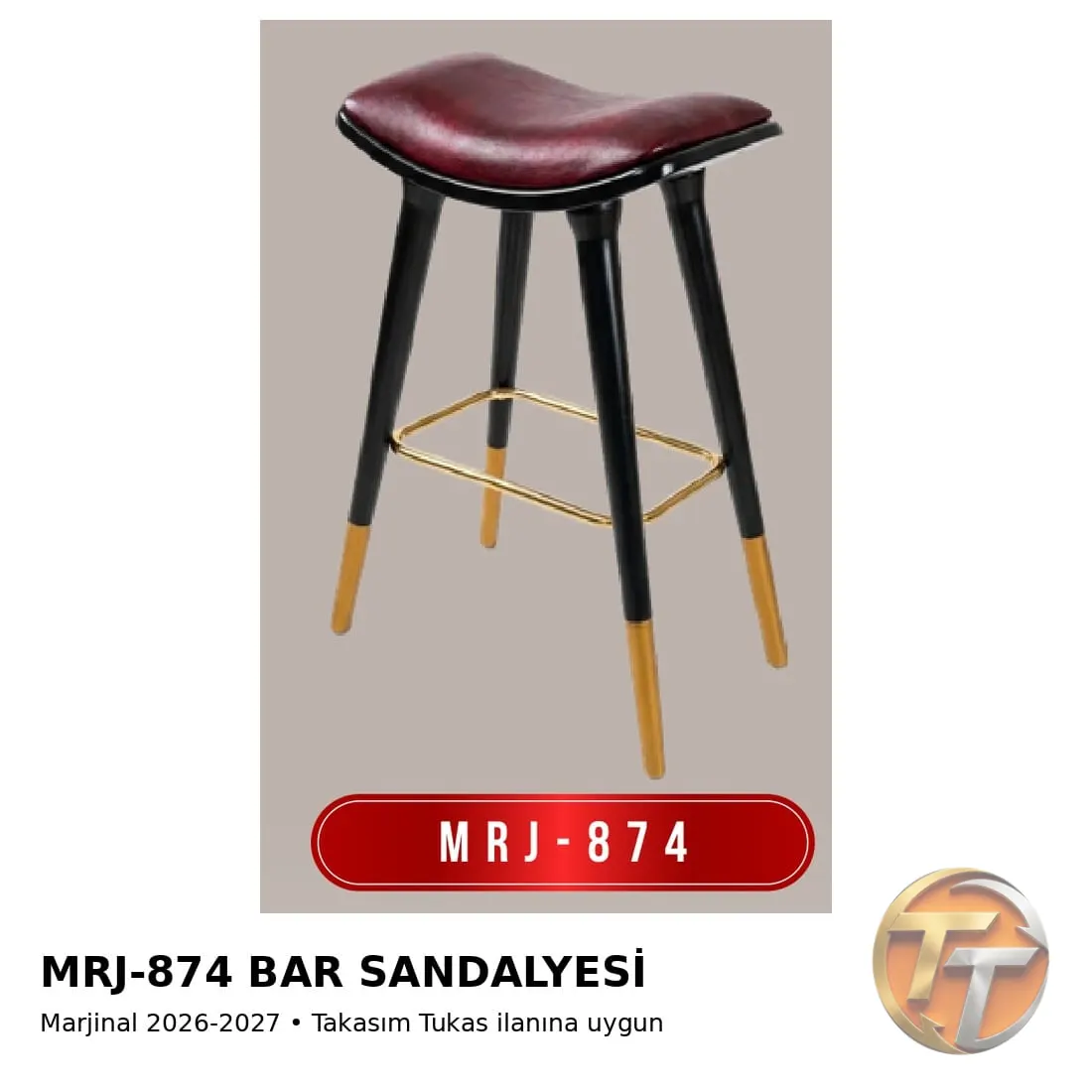 MRJ-874 Bar Sandalyesi