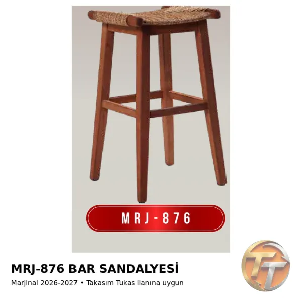 MRJ-876 Bar Sandalyesi