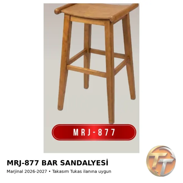 MRJ-877 Bar Sandalyesi