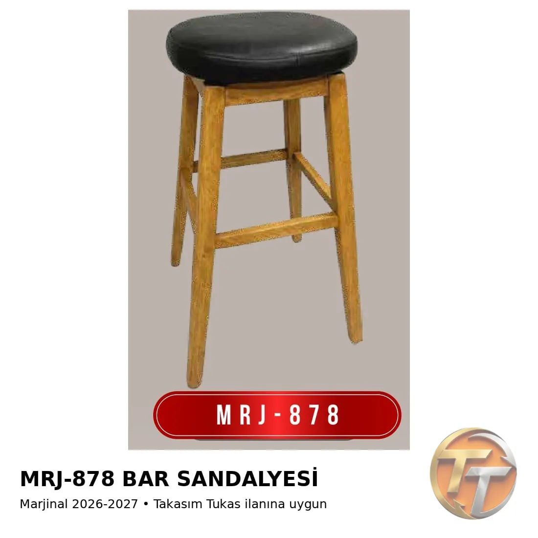 MRJ-878 Bar Sandalyesi