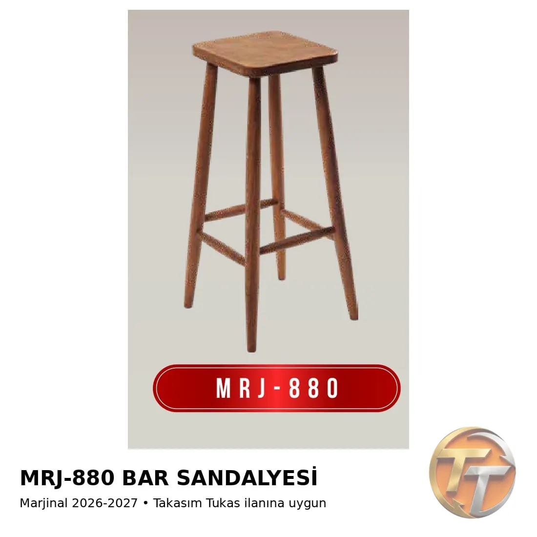 MRJ-880 Bar Sandalyesi