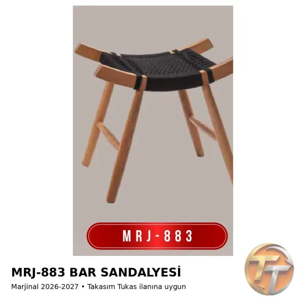 MRJ-883 Bar Sandalyesi